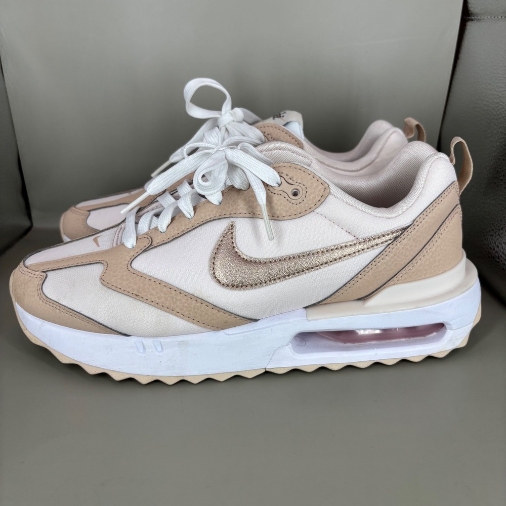 Nike Air Max Dawn Womens Sneakers Light Madder Root Shimmer DR2395-600 Size 9 - Picture 3 of 7
